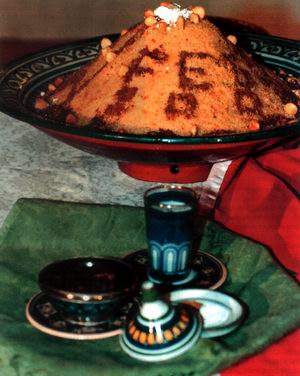 Марокканская кухня - кус-кус