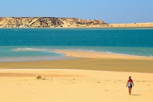 Пляж Дакла в Марокко