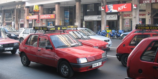 Такси в Касабланке, Марокко